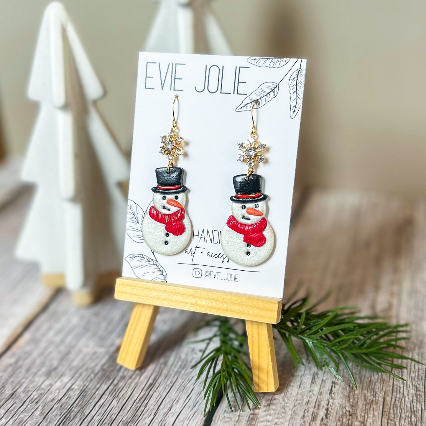 Snowman Dangles
