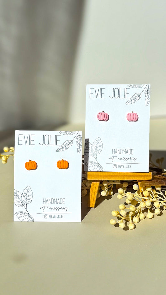 Mini Pumpkin Studs