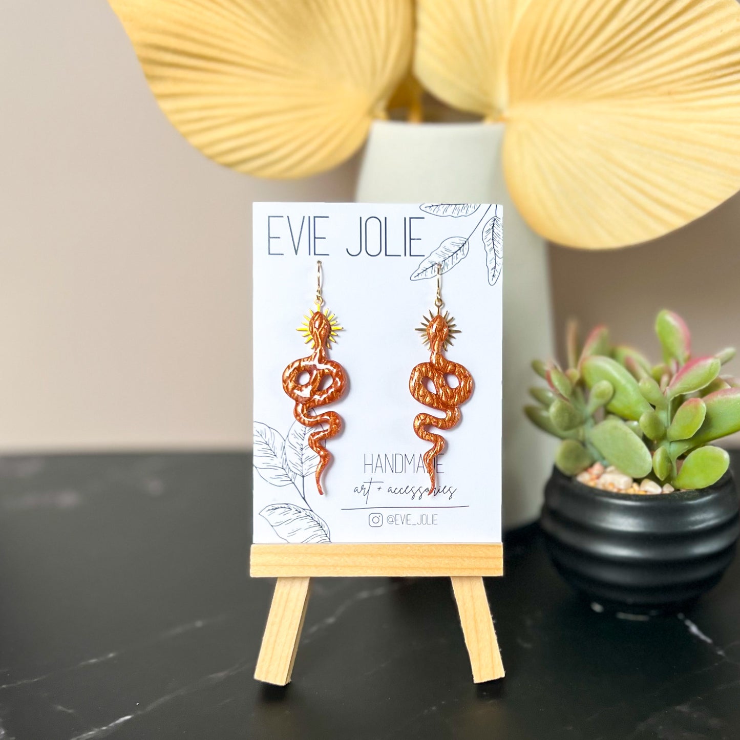 Sunburst Snake Dangles