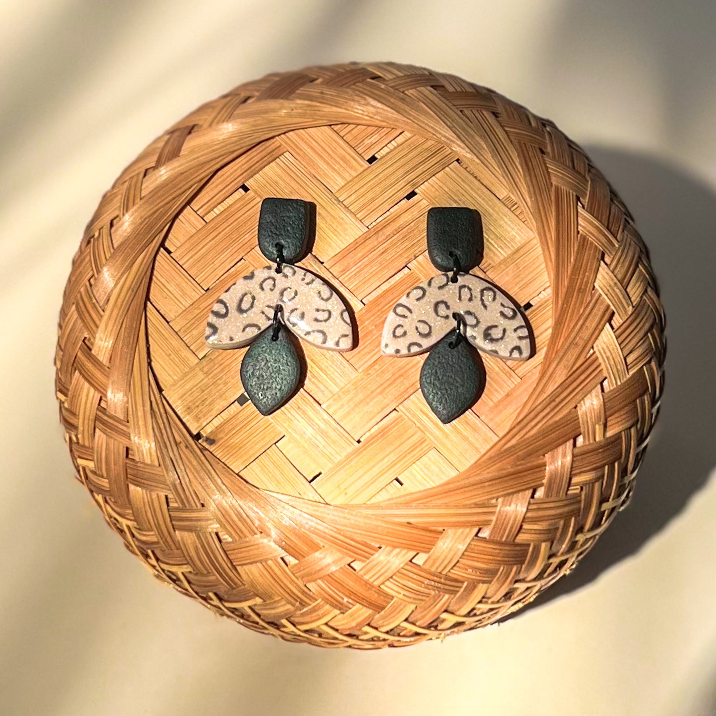 Leopard + Black | Dangles • Molly Style