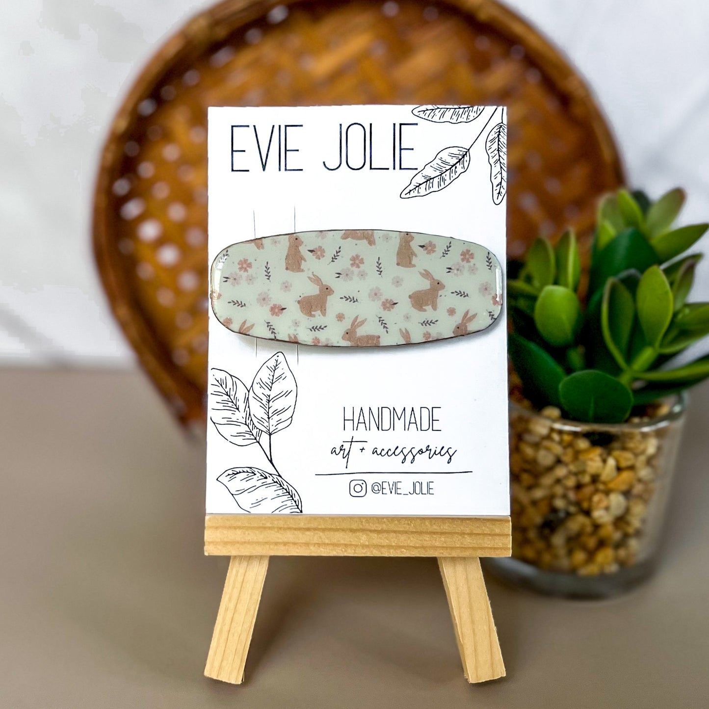 Hunny Bunny | Alligator Style Hair Clip