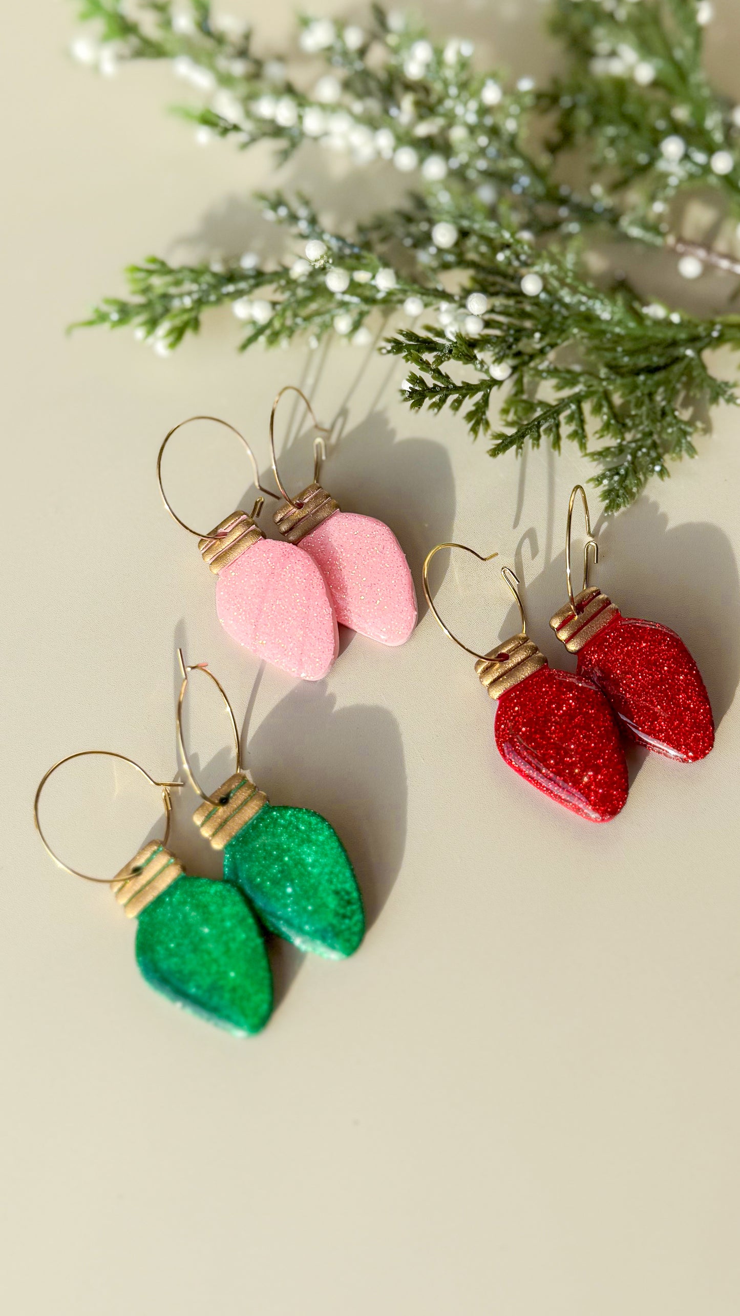 Christmas Lightbulbs | Hoops