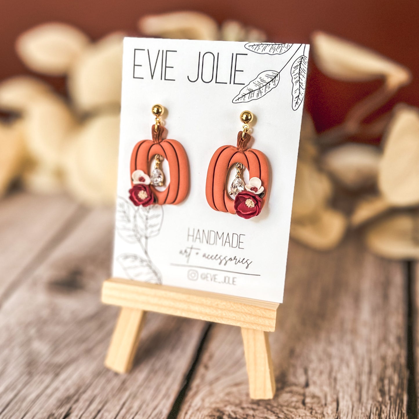 Pumpkin Dangles