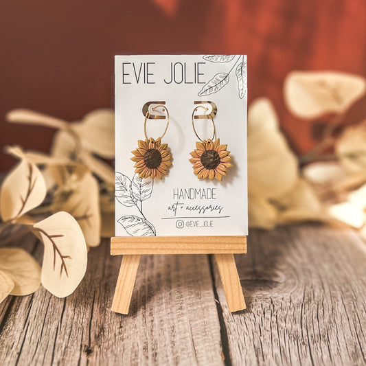 Sunflower Hoops