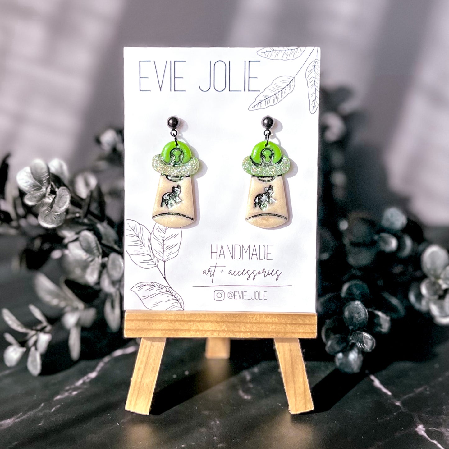 UFO Dangles • Glow in the dark!
