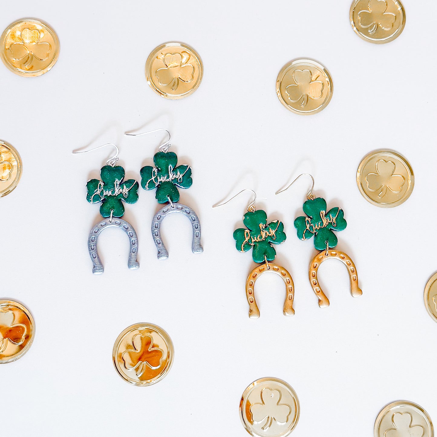 Lucky Clover Dangles