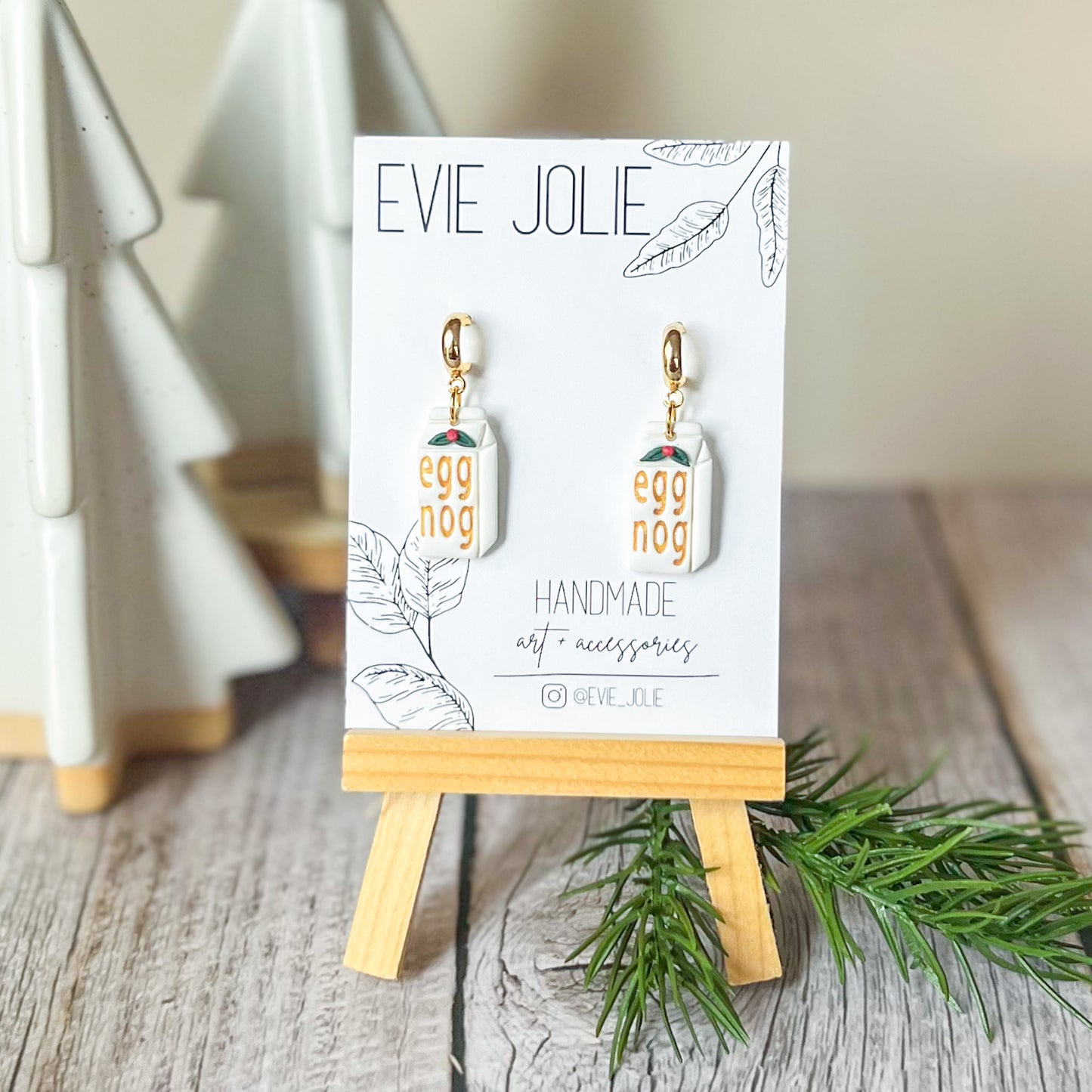Egg Nog Dangles