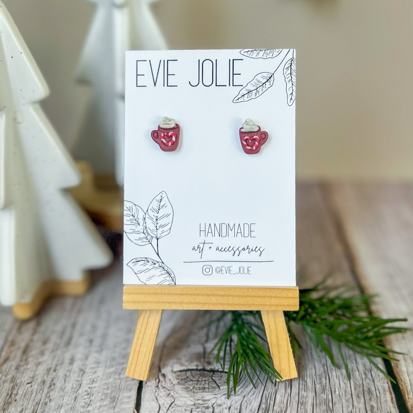 Cocoa Mug Studs