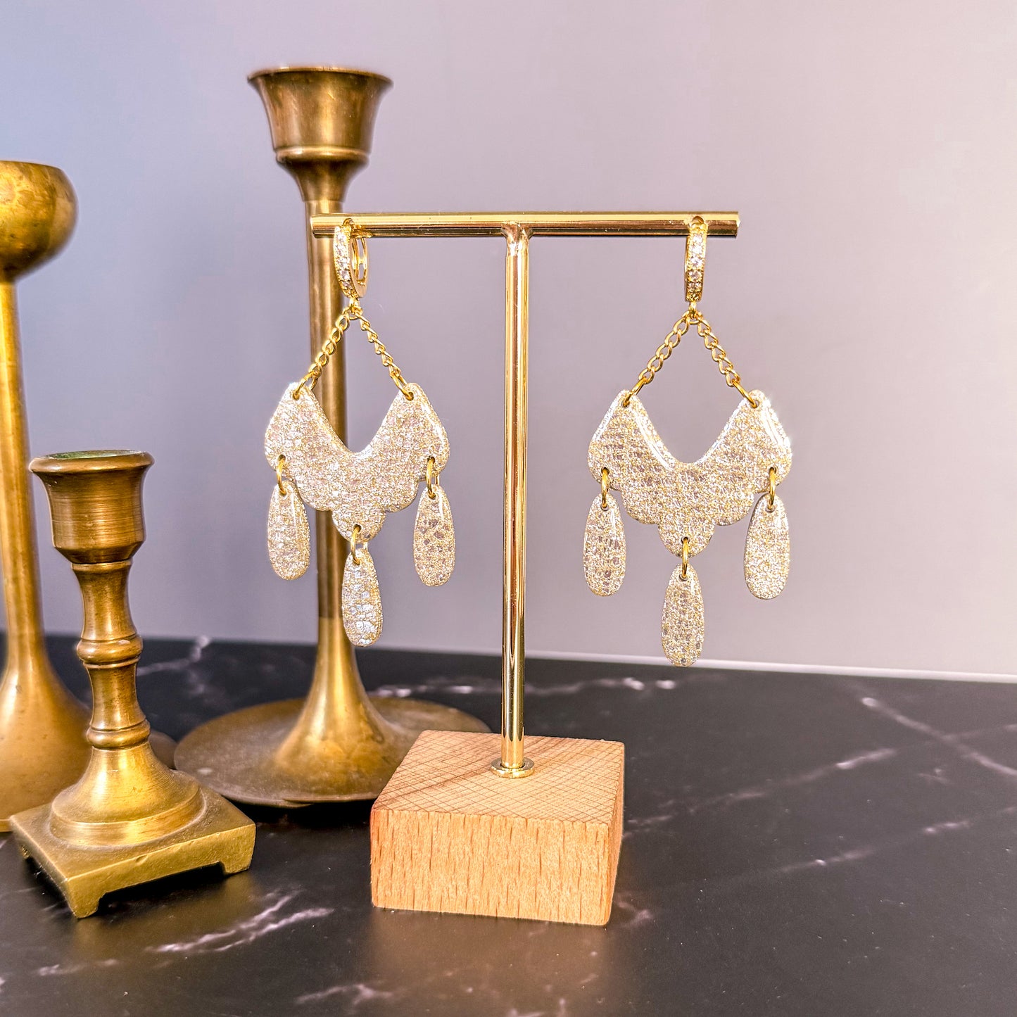 Art Deco Statement Dangles