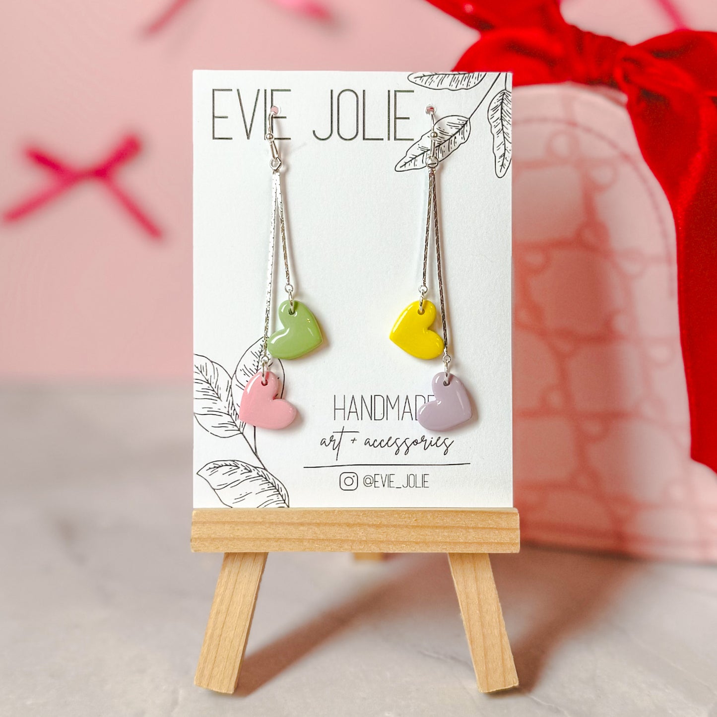 Candy Heart Dangles