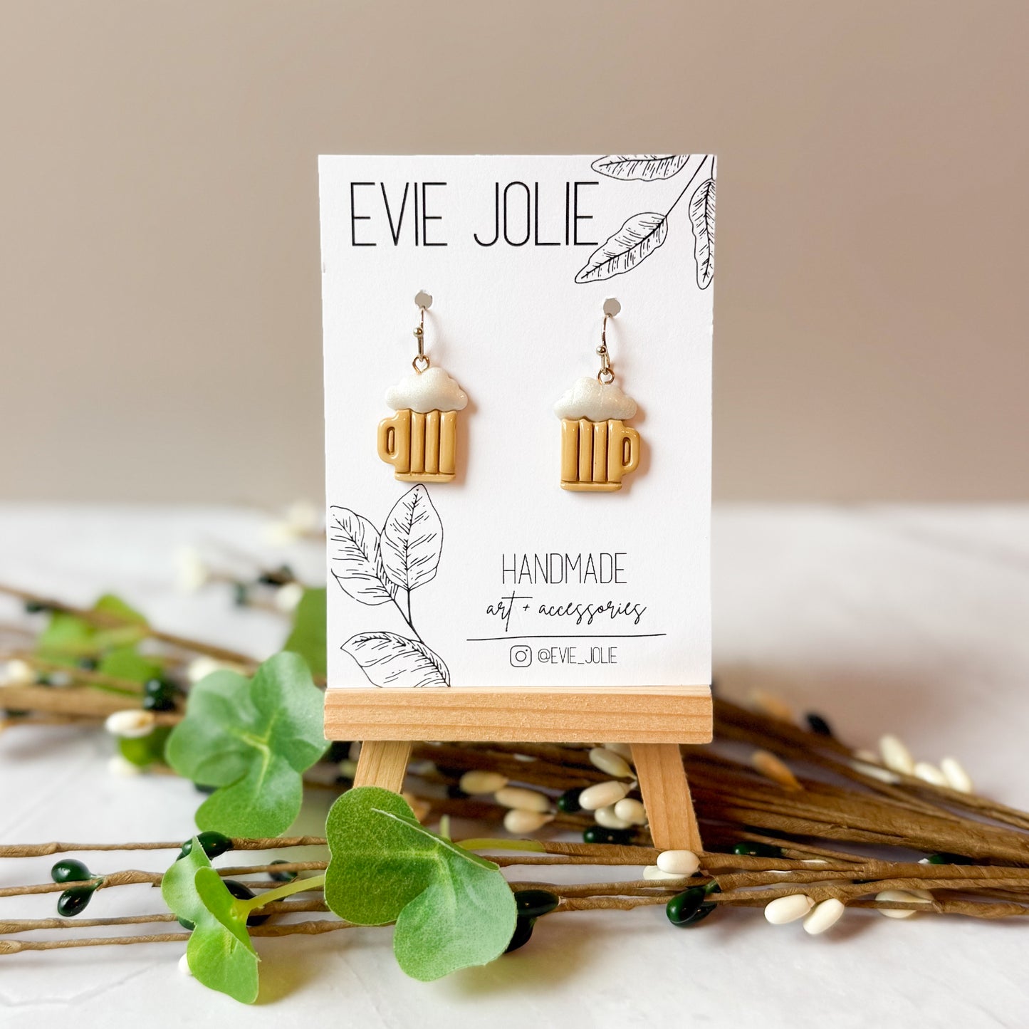 Beer Mug Stein Dangles