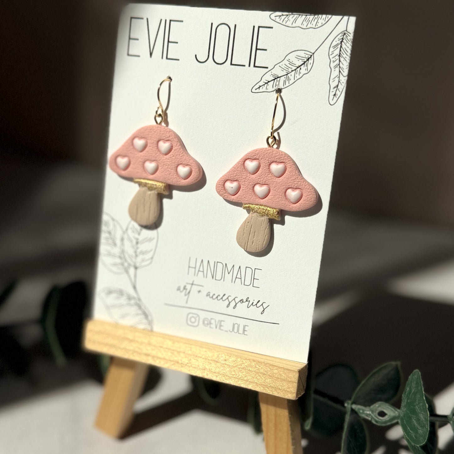 Sweetheart Shroom | Dangles