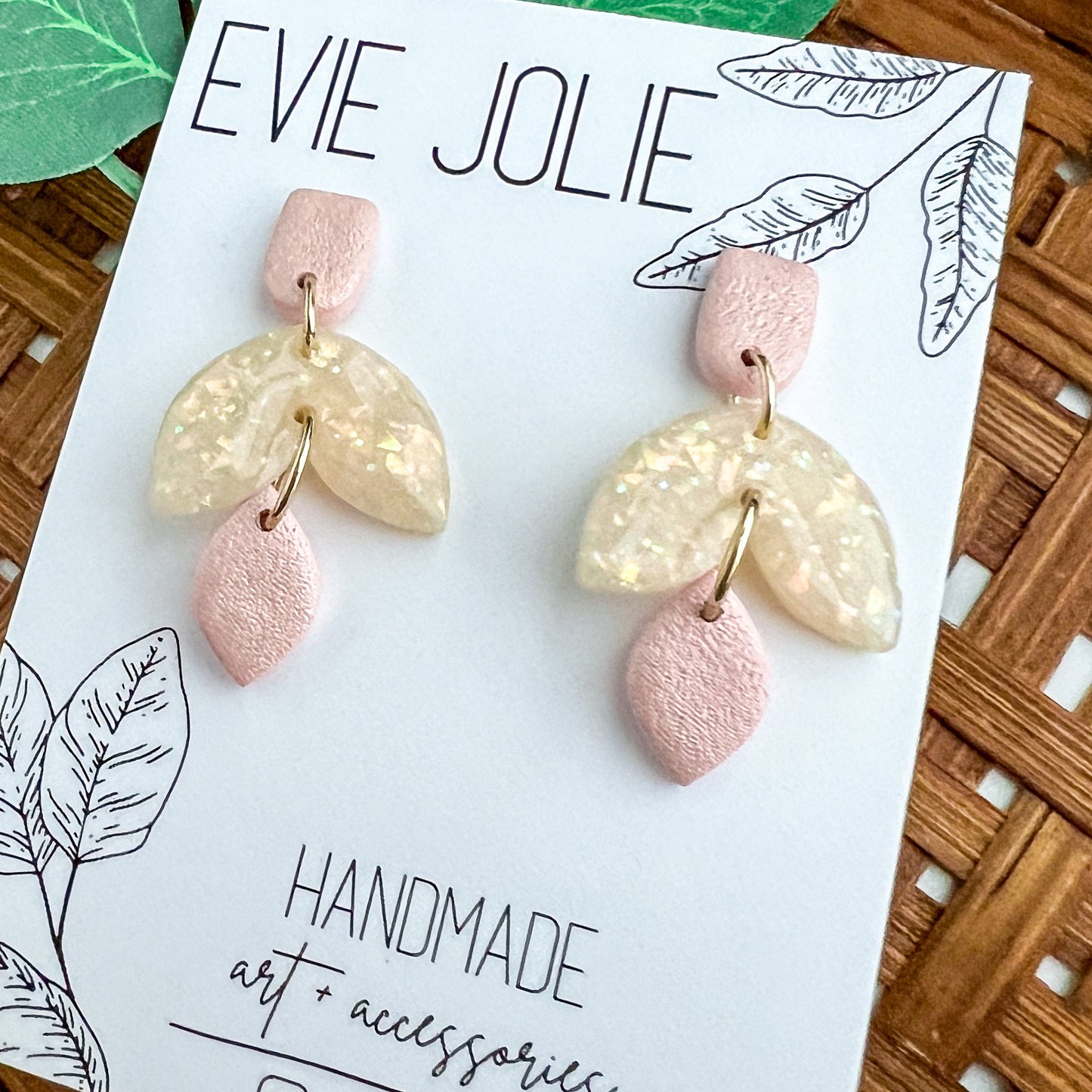 Pink + Opal Dangles | Molly Style