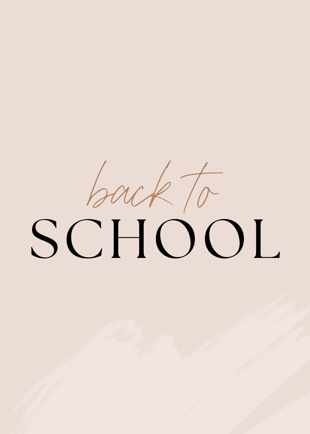 Back to School
