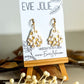 Floral Ghosts | Gold | Dangles