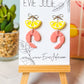 Shrimp Cocktail Chic | Silver | Dangles