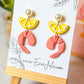 Shrimp Cocktail Chic | Gold | Dangles