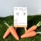 Floral Bunny Rabbit Studs