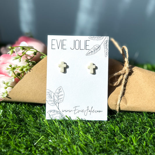 Mini Cross Studs
