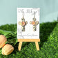 Floral Cross | Dangle
