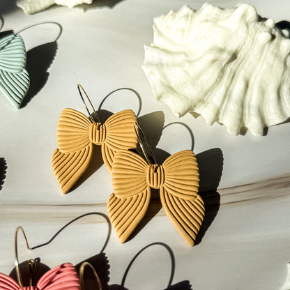 Pinstripe Bows | Hoops