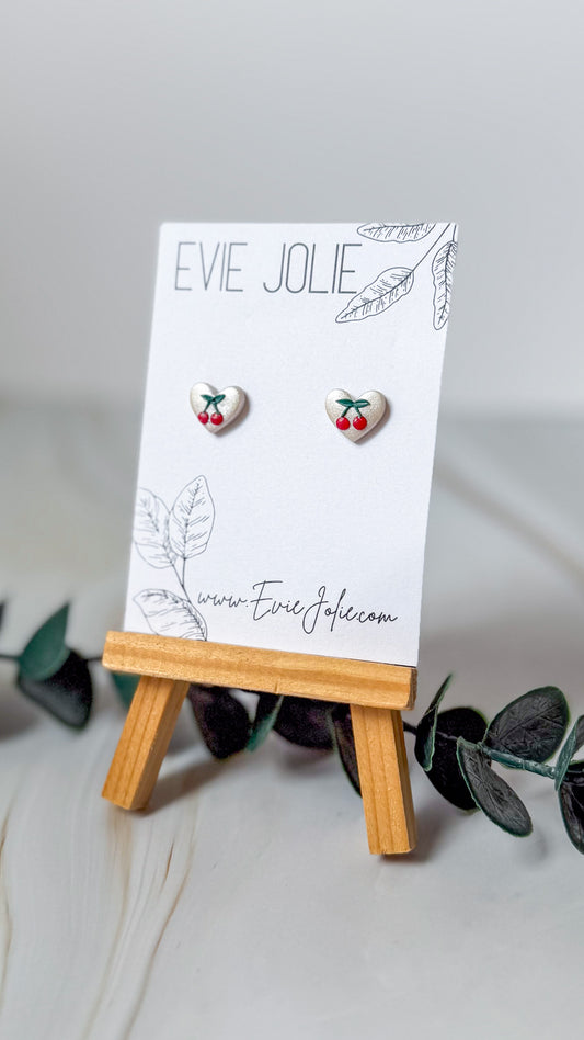 Very Cherry Studs