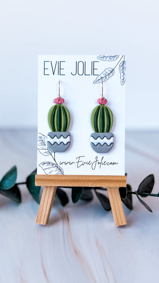 Potted Cactus | Dangles