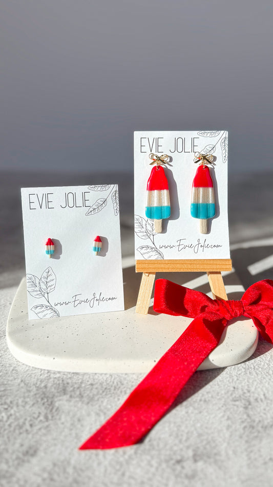 Rocket Pops | Dangle + Studs
