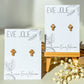Mini Cross Studs | Wood