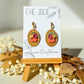Framed Pumpkin Florals | Dangles