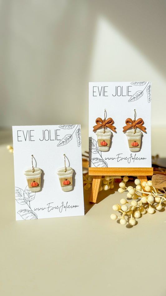Pumpkin Spice Latte Lover | Dangles