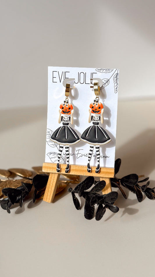 Pumpkin Girl | Dangles