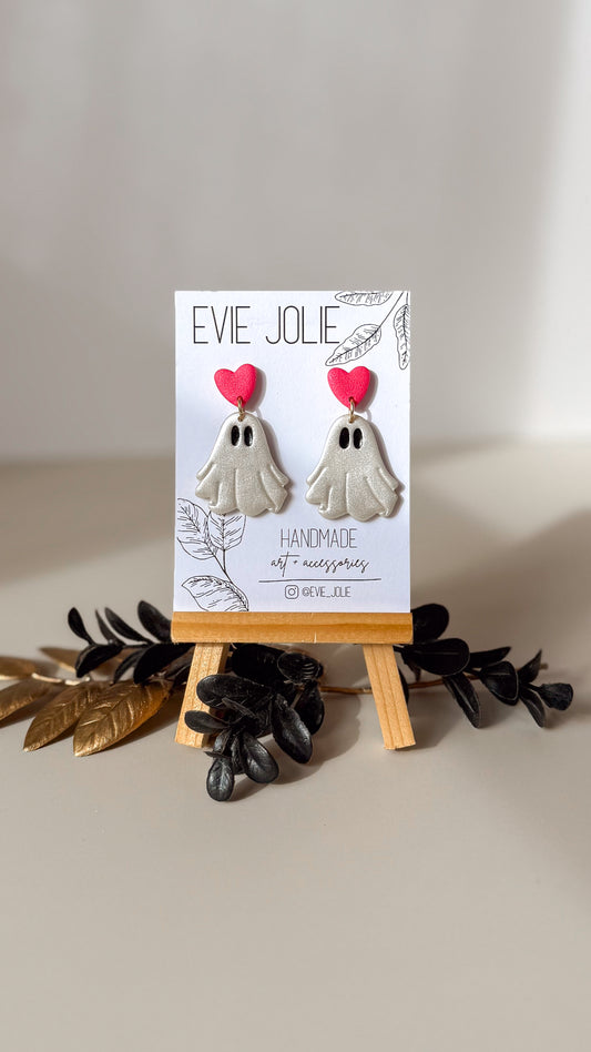 Sweet + Spooky Ghost Dangles
