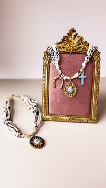 Bandana Charm Necklaces