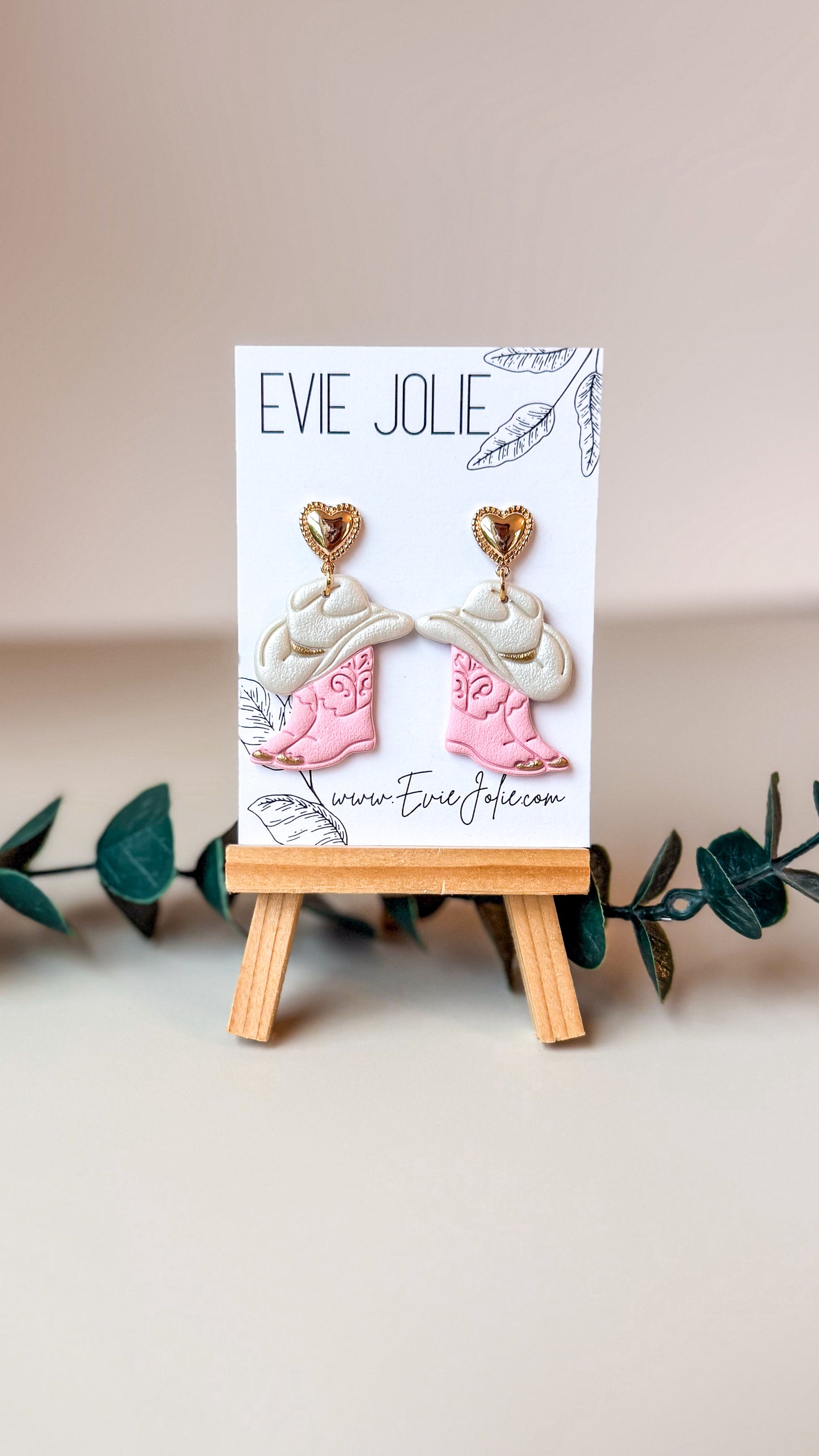 Cowgirl Hat + Boots | Dangles