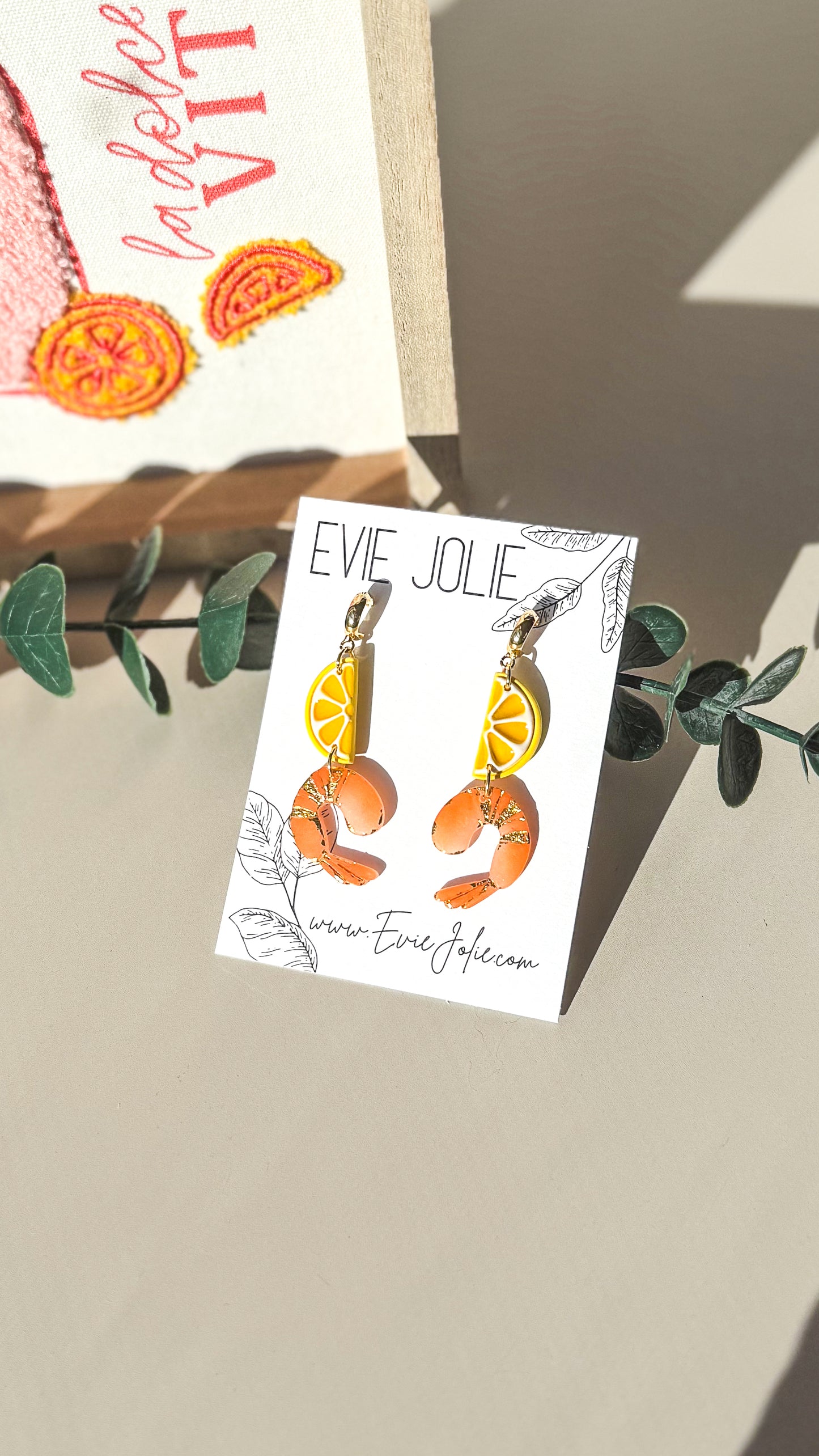 Shimmer Shrimp Cocktail Chic | Dangles