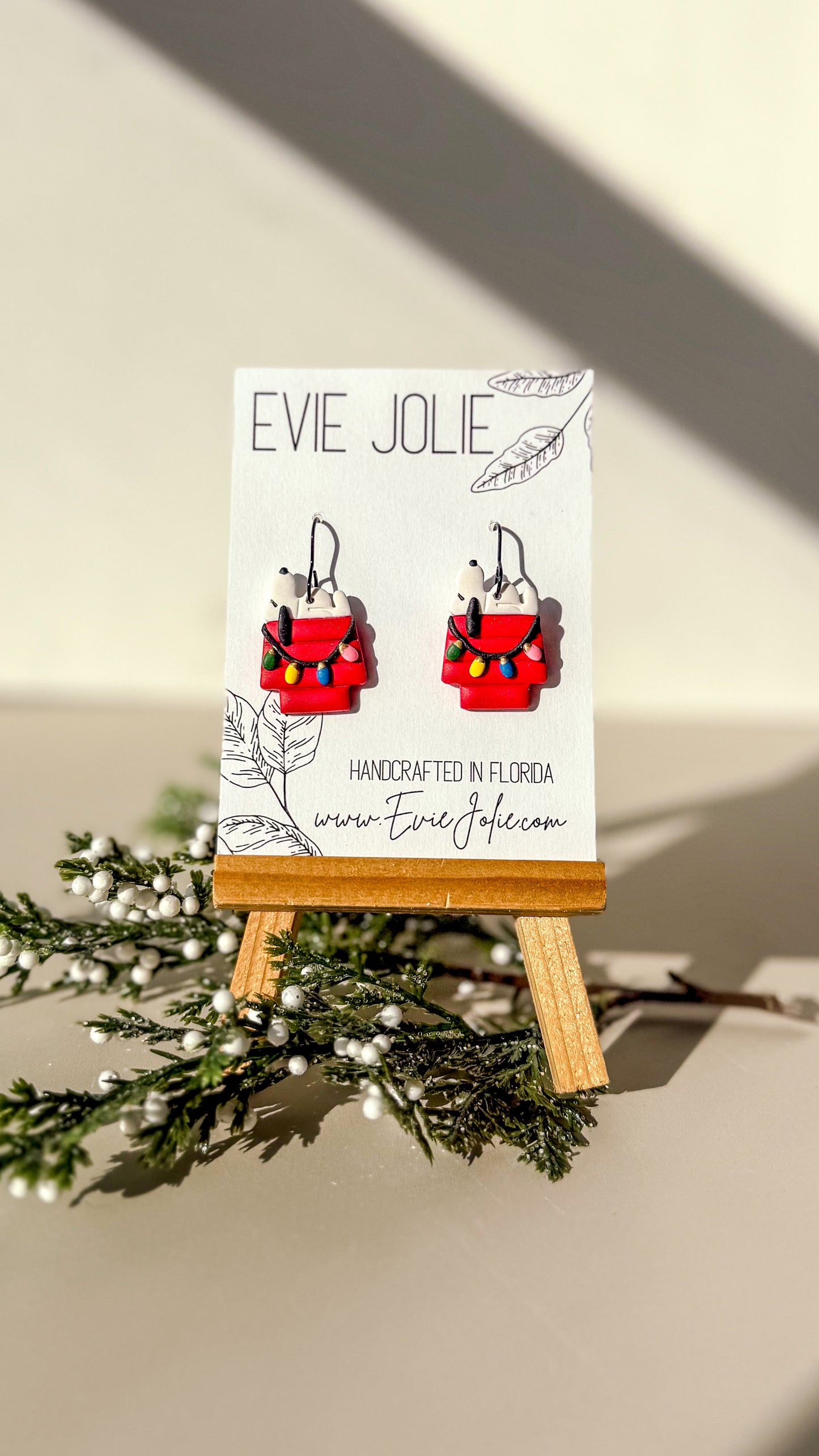 Snoopy House Dangles