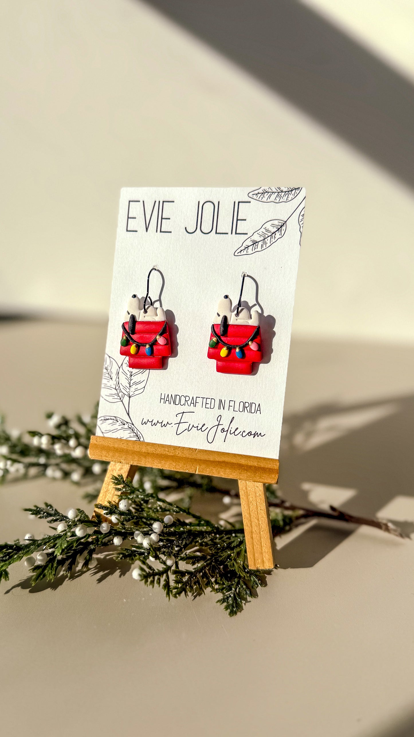 Snoopy House Dangles