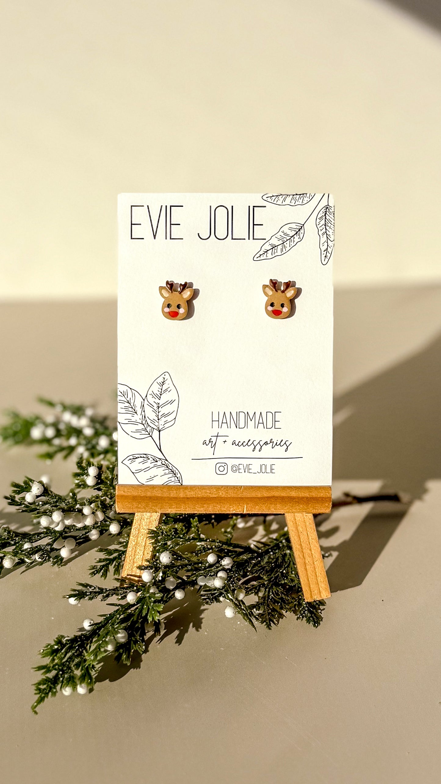 Reindeer Studs