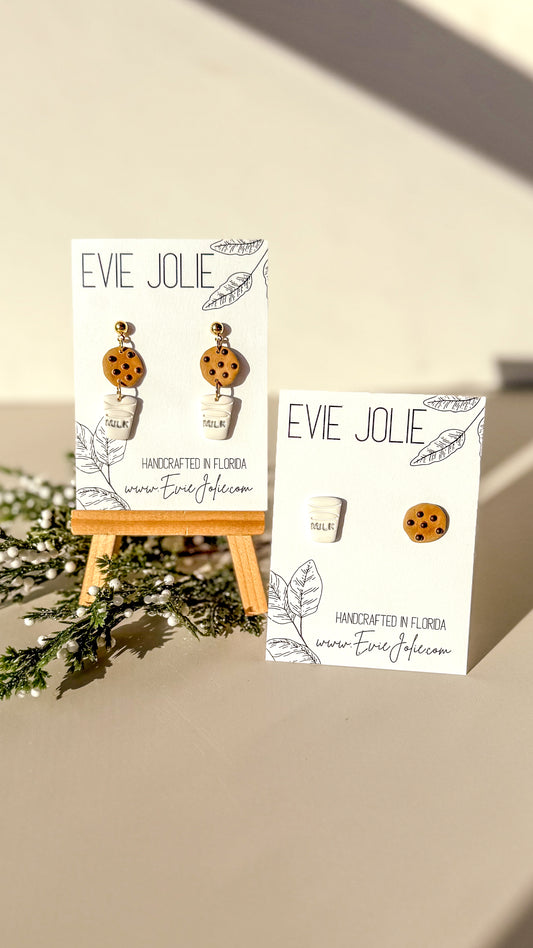 Milk + Cookies | Dangles + Studs