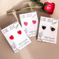 Outline Heart Studs