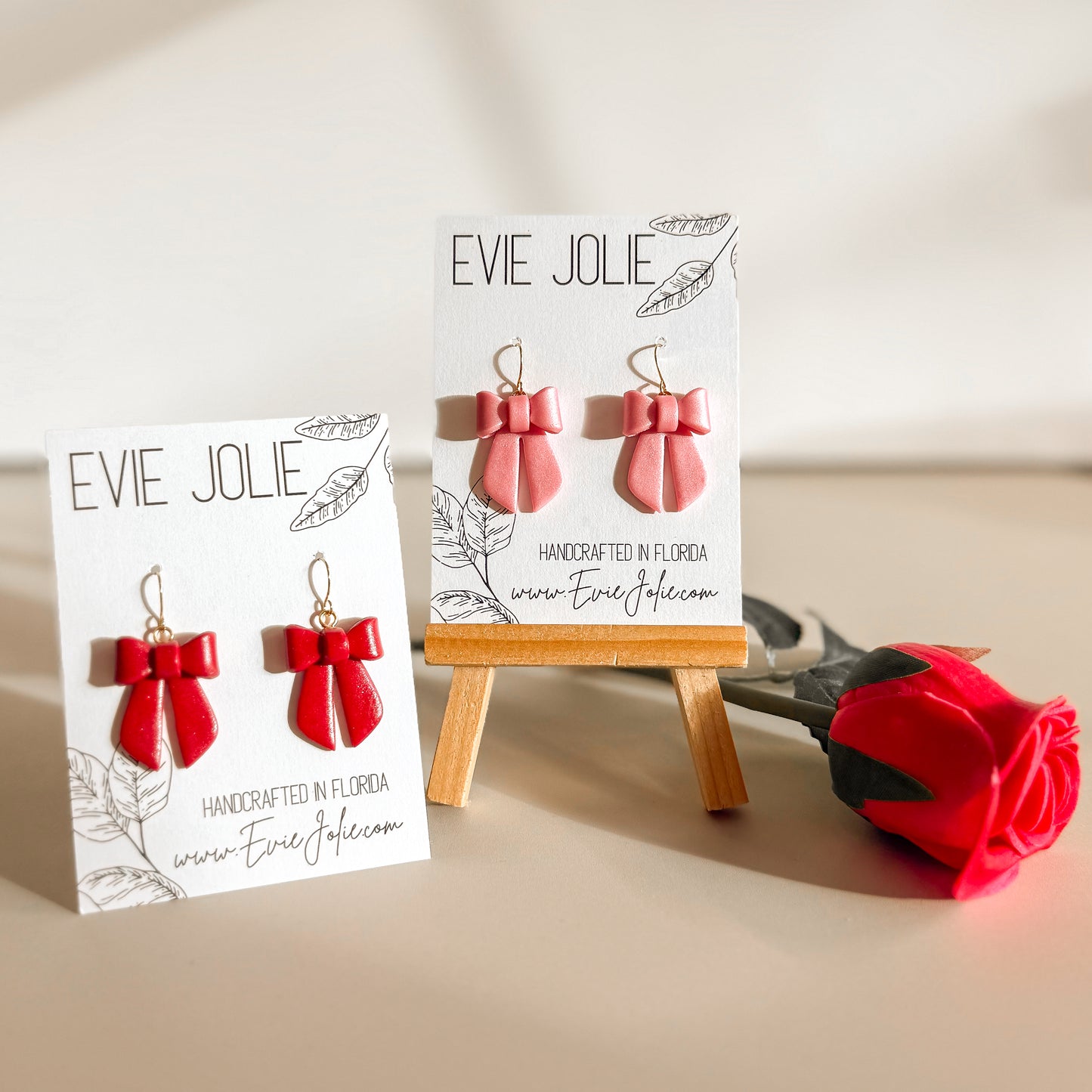 Holiday Bow Dangles | Josephine Style