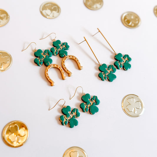 Lucky Clover Dangles
