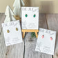 Christmas Lightbulb Studs