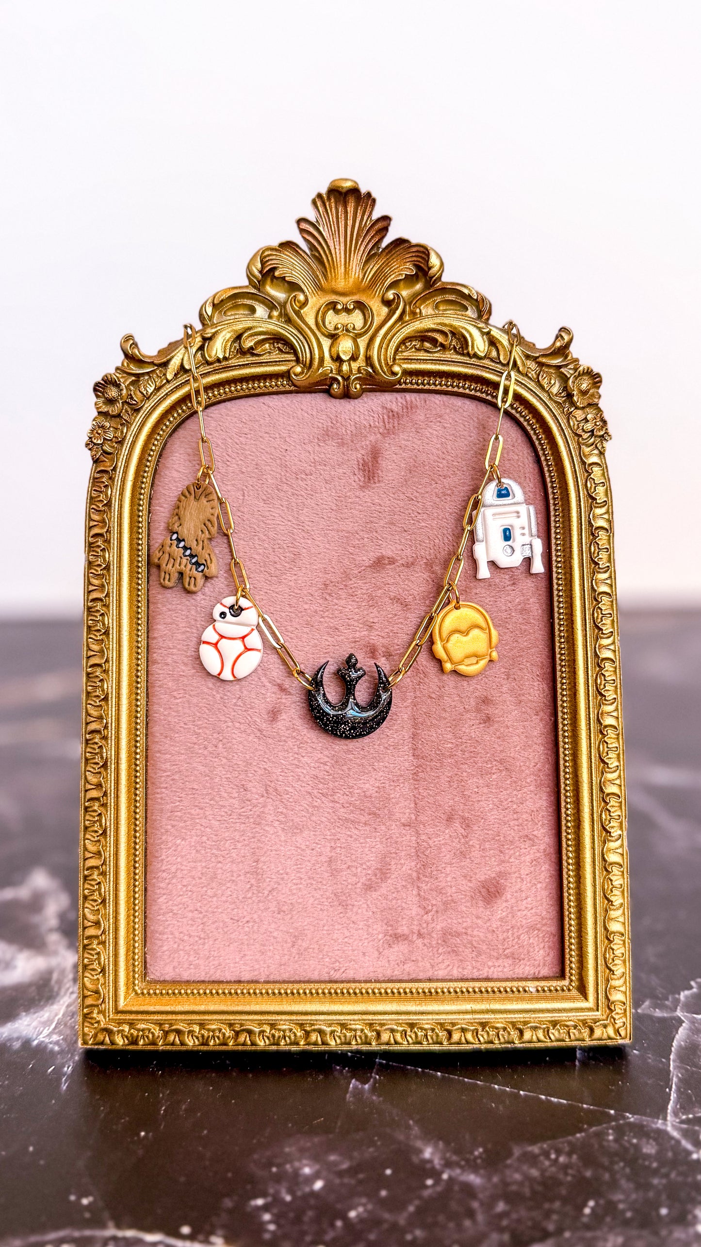 The Galaxy Beyond Charm Necklace