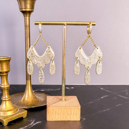 Art Deco Statement Dangles