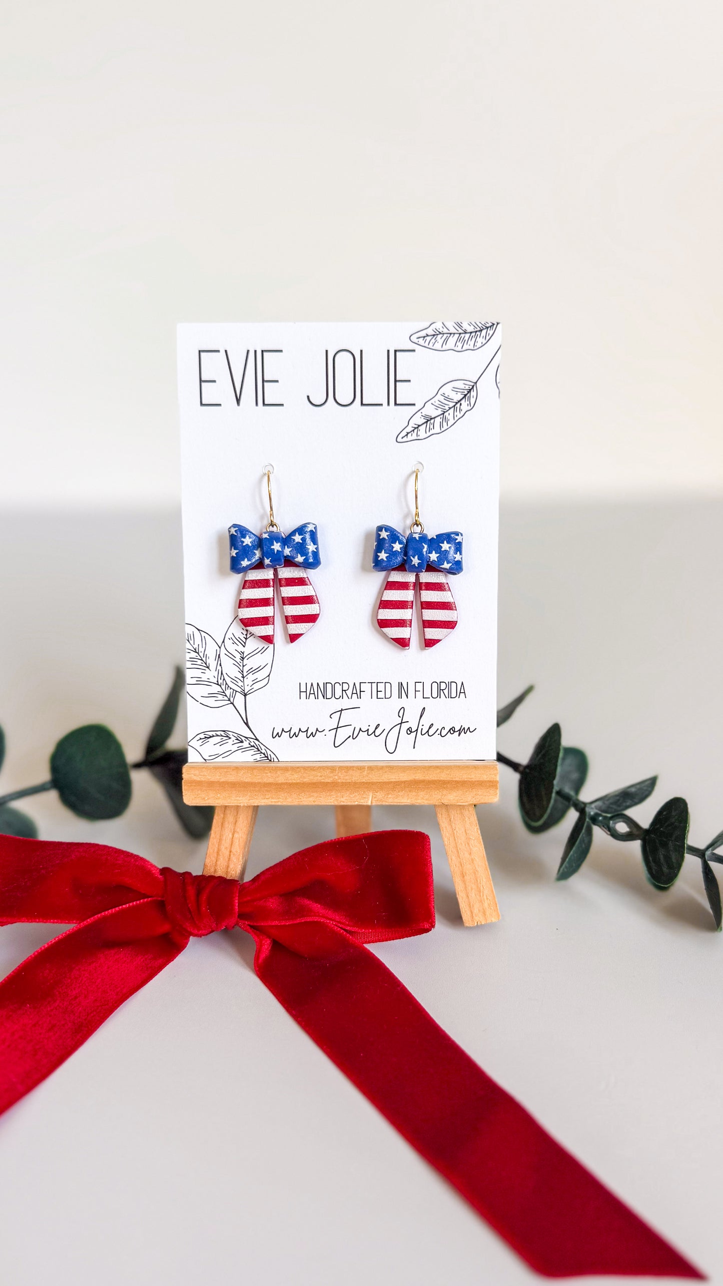 Patriotic Bows | Dangles