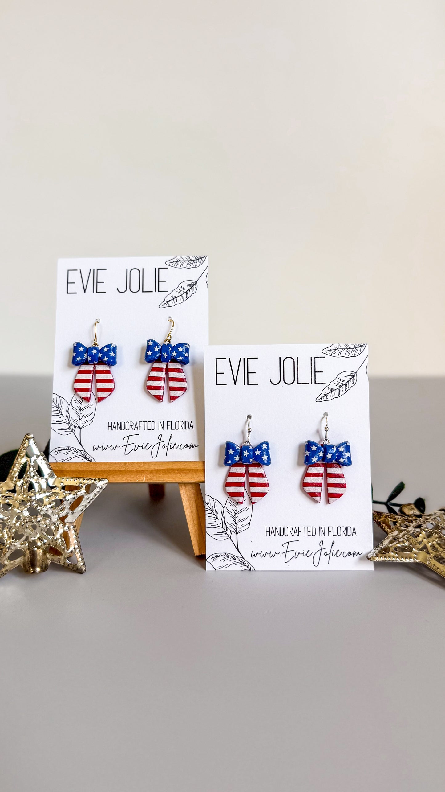 Patriotic Bows | Dangles