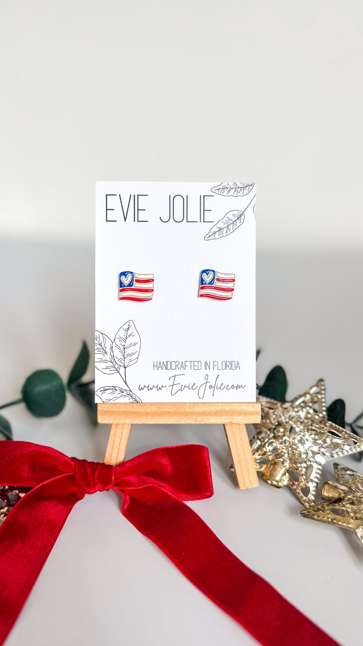 Land that I Love | Flag Studs