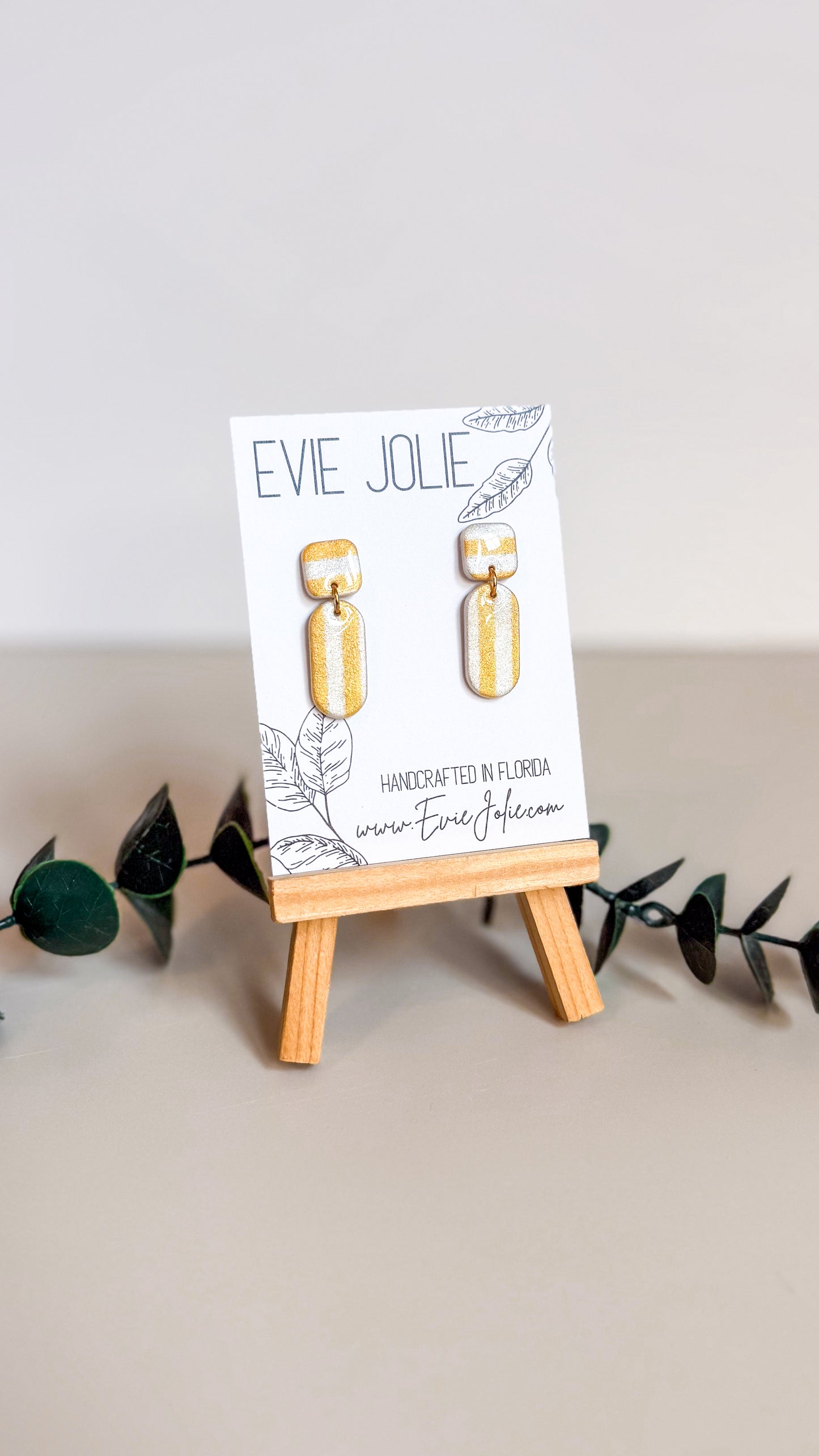 Mini Cabana Stripes | Dangles